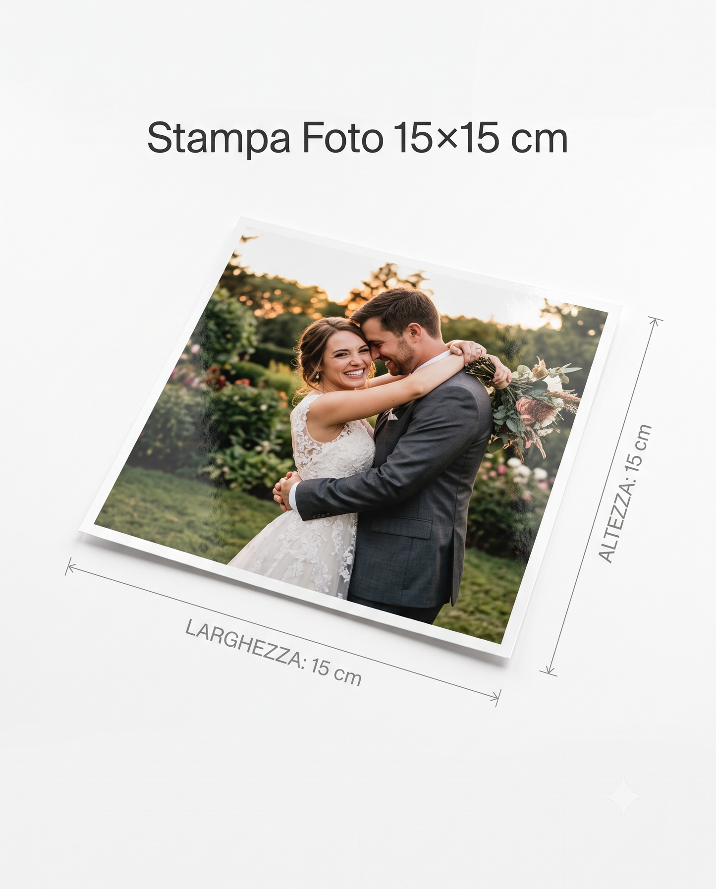 Stampa Foto 15×15 cm (6×6 inch)